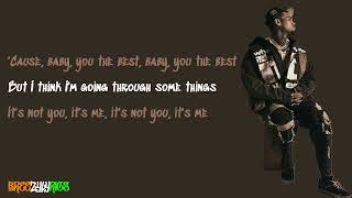 Chris Brown - It's Not You It's Me [LYRIC VIDEO]