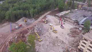 Grossinger’s Resort Demolition Progress