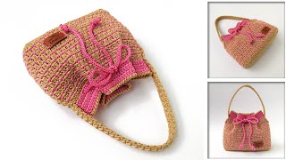LATEST MODERN CROCHET BAG TUTORIAL EASY FOR BEGINNERS