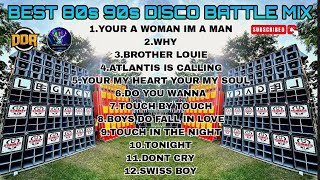 BEST 80s 90s DISCO BATTLE MIX_DJ DARWIN REMIX