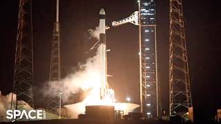Blastoff! NASA's SpaceX Crew-12 launches to the International Space Station