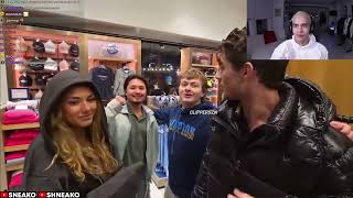 SNEAKO Reacts to Clavicular's Painfully Cringe Encounter with Groypers