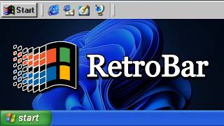 I REPLACED The Windows 11 Taskbar for this...