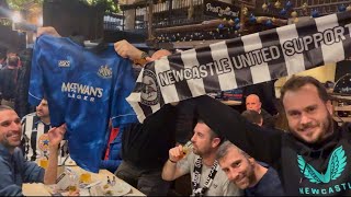 Newcastle United fan experience in Cologne ahead of Bayer Leverkusen - different to Marseille! 
