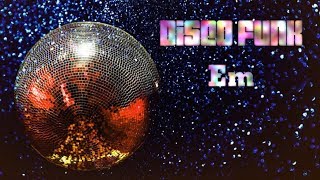 Disco Funk backing track in E minor