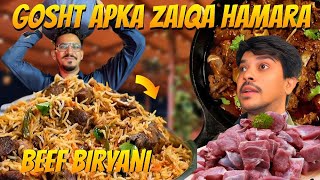 GHOUSIA SHINWARI | GOSHT AP KA ZAIQA HAMARA | HINDUSTANI  BEEF BIRYANI | BEEF KARAHI |  NEW VLOG