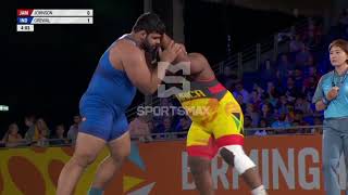 CWG: Jamaica v India | Wrestling (125KG Freestyle) Bronze Medal | SportsMax TV