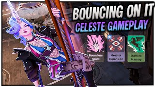 BOUNCING ON IT WITH CELESTE | New Hero Celeste Gameplay