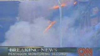 Sept 11, 2001 - News Video - pentagon fire