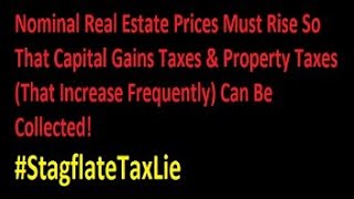 StagFlate Tax Lie: Property Tax Hikes During The Pandemic?