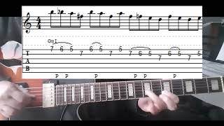 The Chromatic Rainfall Lick (with tabs) - DP's Guitar Encyclopedia