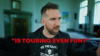 "Do you actually see the cities while on tour?" with The Rumjacks