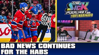 Bad News Continues For The Habs | The Sick Podcast with Tony Marinaro November 14 2025