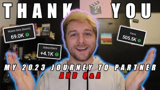 Thank You │ My road to YouTube Partner + Q&A