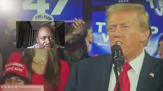 Notice the inspiration right now. Does he really believe he has another shot at presidential office?
