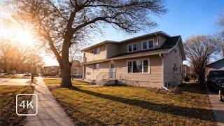 Serene Evening Walk | Golden Hour Through Peaceful Neighborhood 🌅