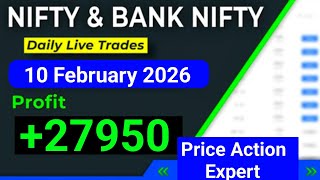 Live Intraday Trades | Real-Time Trading by Price Action Expert