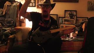 Shredding with my EVH Black Wolf, just playing whatever,mu song's, Sabbath ,Rhoads ect. Part 1
