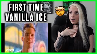 FIRST TIME listening to VANILLA ICE - Ice Ice Baby (Official Music Video) REACTION