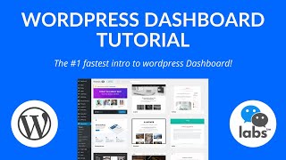 WordPress Dashboard Tutorial - Quick Overview