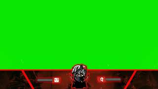 Gaming Animated overlay || Live stream || Pubg || Green screen