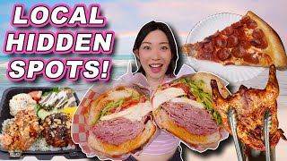 Secret Food Spots Only Locals Know! [Oahu, Hawaii] || Hidden Gems Food Tour