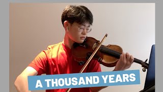 A Thousand Years (arrangement) - Kevin Cho Remote Series