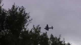 2 Lancasters Flying over Old Tupton Derbyshire