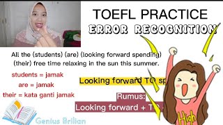 PEMBAHASAN SOAL TOEFL SUPER GAMPANG‼️ | ERROR RECOGNITION| FULL TRICK & TIPS