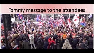 Stand for Freedom: Tommy Robinson's Message to Supporters