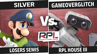 [RH3] Silver (Luigi) vs. GameOverGlitch (R.O.B., Steve) - SSBU Singles