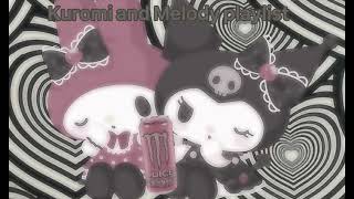 Kuromi and melody playlist ❤️🖤