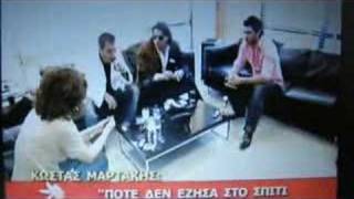 Kostas Martakis in the show Kous Kous