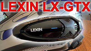 Lexin LX - GTX 10-Way Motorcycle Helmet Bluetooth Intercom w/ Noise Cancellation REVIEW @LEXINMOTO