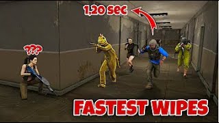 5 SEC SQUAD WIPES IN PUBG MOBILE 🤯