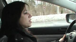 94.3 The Point's Liz Jeressi checks out the Mazda CX7 at Irwin Mazda
