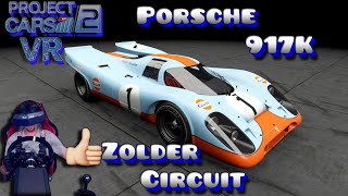 Porsche 917K @ Zolder Circuit - Project CARS 2 - VR Gameplay