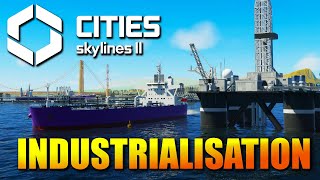 Cities Skylines 2 Turning a Barren Island into an Industrial Paradise