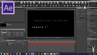 Adobe After Effects Tutorial: Smooth 2D Text Reveal Animation by @YLLiBzify
