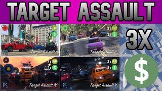 Gta 5 Target Assault Races Guide | Triple Money Target Assault Races Mode Payout Worth it?