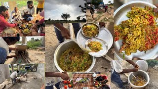 Aaj Hamne | Apne farmhouse | mein banayi biryani | my family jonny | @S.K.VLOGS.RJ10