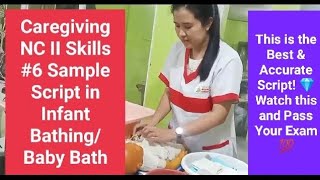 Tips on Infant Bathing/ Baby Bath | Caregiving Skills | Bathing a Newborn Baby / Infant