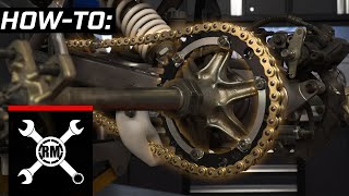 How To Replace the Chain & Sprockets on a Sport ATV