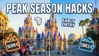 Disney World Peak Season Hacks That Save Time and Money