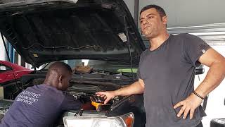 Toyota Tundra 5.7L V8 2010 locked up engine. Inspection with videoscope inside the cylinders...