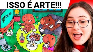 REACTING TO THE CAPYVIBES THAT FANS PAINTED