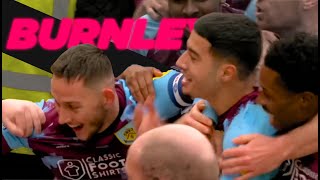 Burnley RAN through the Championship.