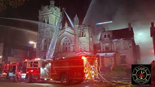 Louisville, KY 3rd Alarm  Church Fire 10-9-24  Broadway and Floyd