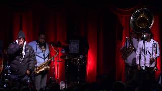 THE SOUL REBELS with Rakim - “Don’t Sweat The Technique” LIVE in NYC