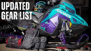 All the Gear I bring Snowmobiling (after years of testing!)